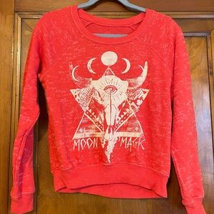 Billabong Print Sweater Size S